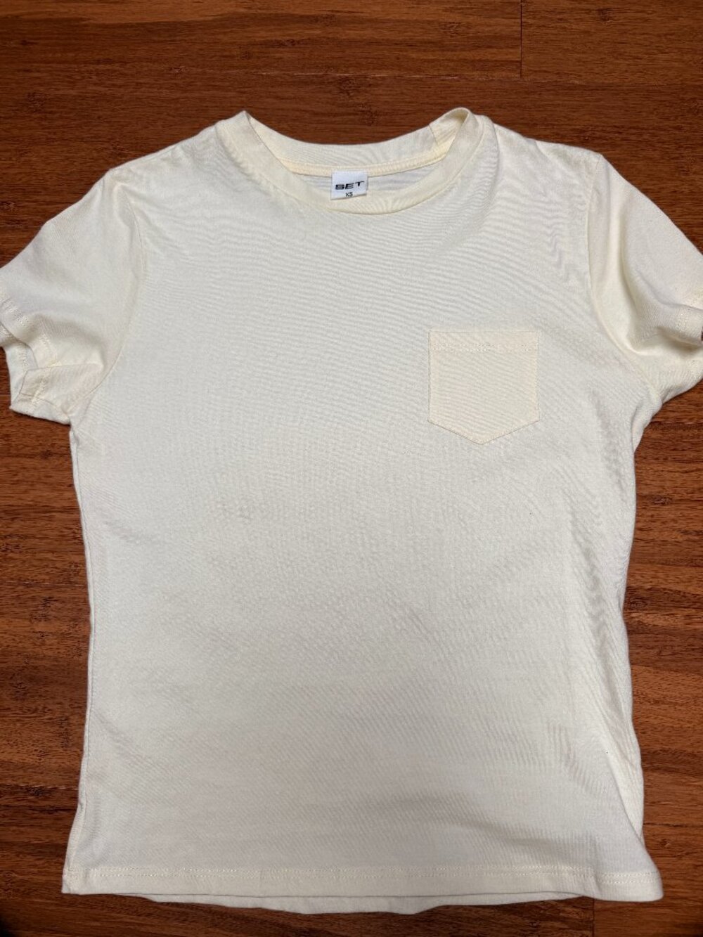SET Active Classic Cotton Daily Staple Pocket Tee- haven
